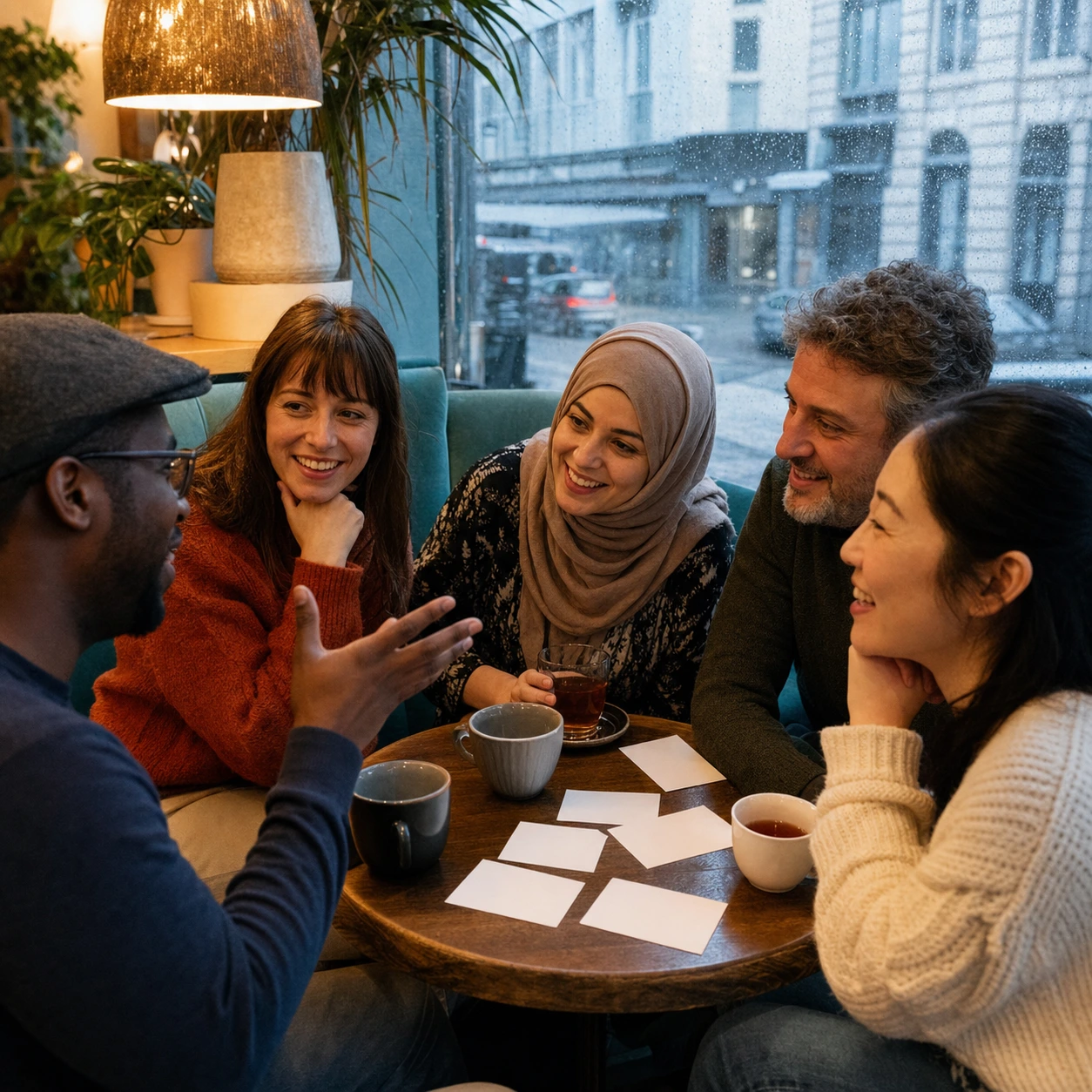 Sprachcafé beim Phönix Institut in Linz