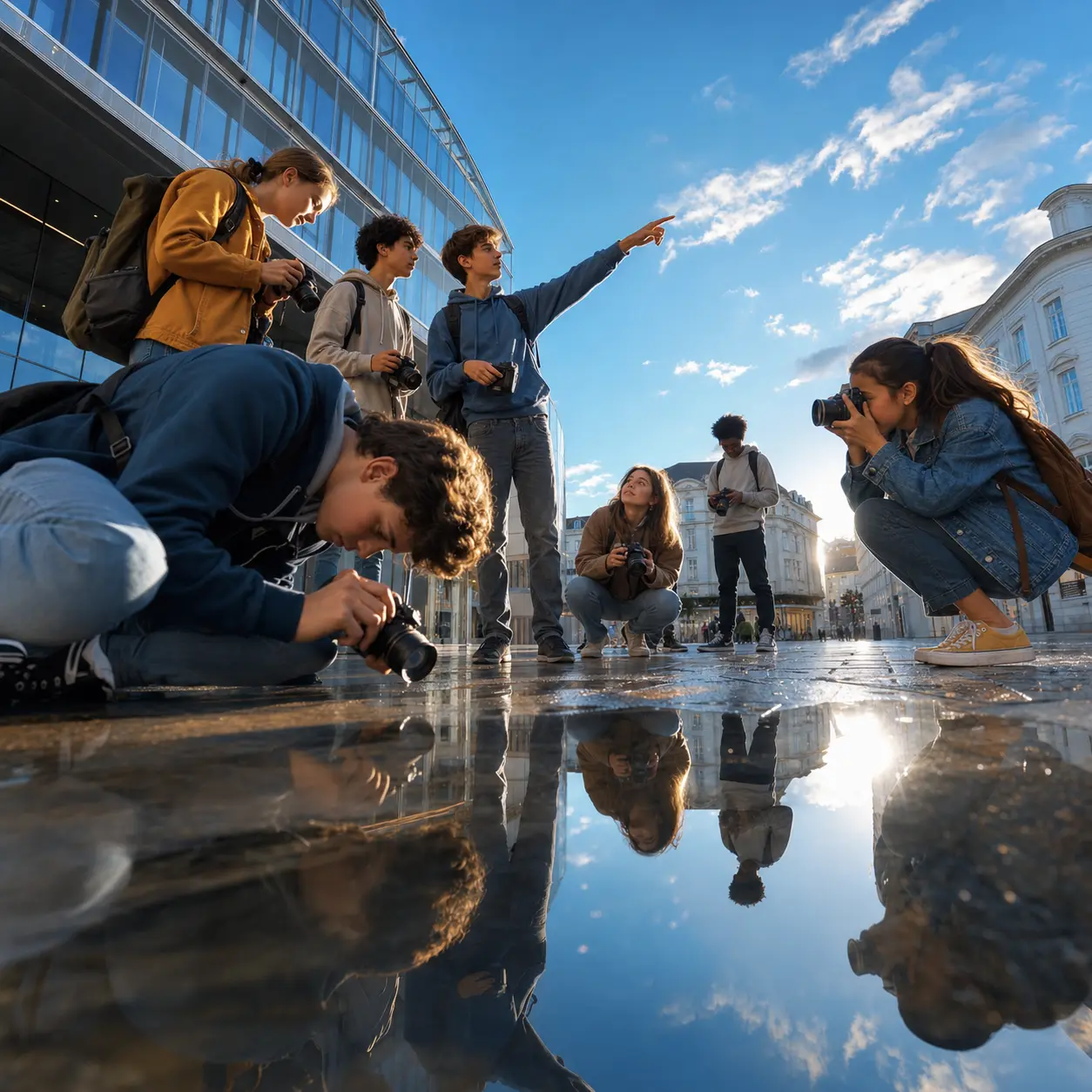 Workshop: Fotografie für Jugendliche beim Phönix Institut in Linz
